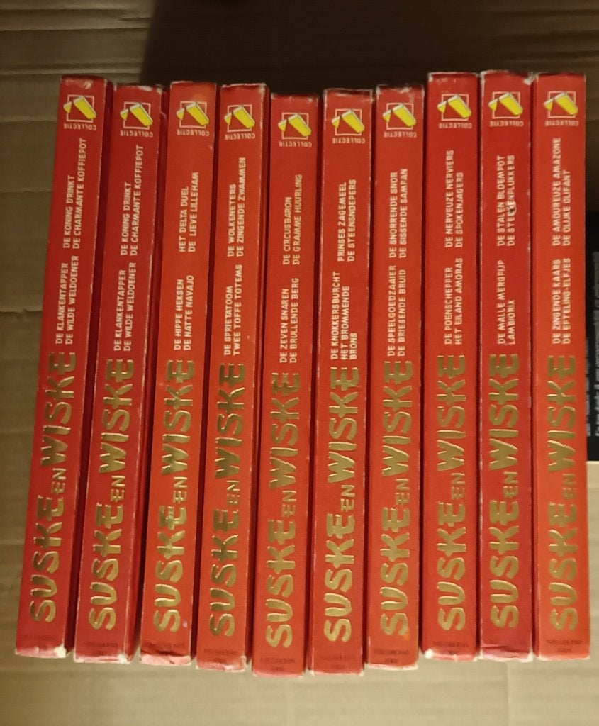 Suske en Wiske collectie, Boeken, Meerdere stripboeken, Ophalen, Gelezen, Willy Vandersteen