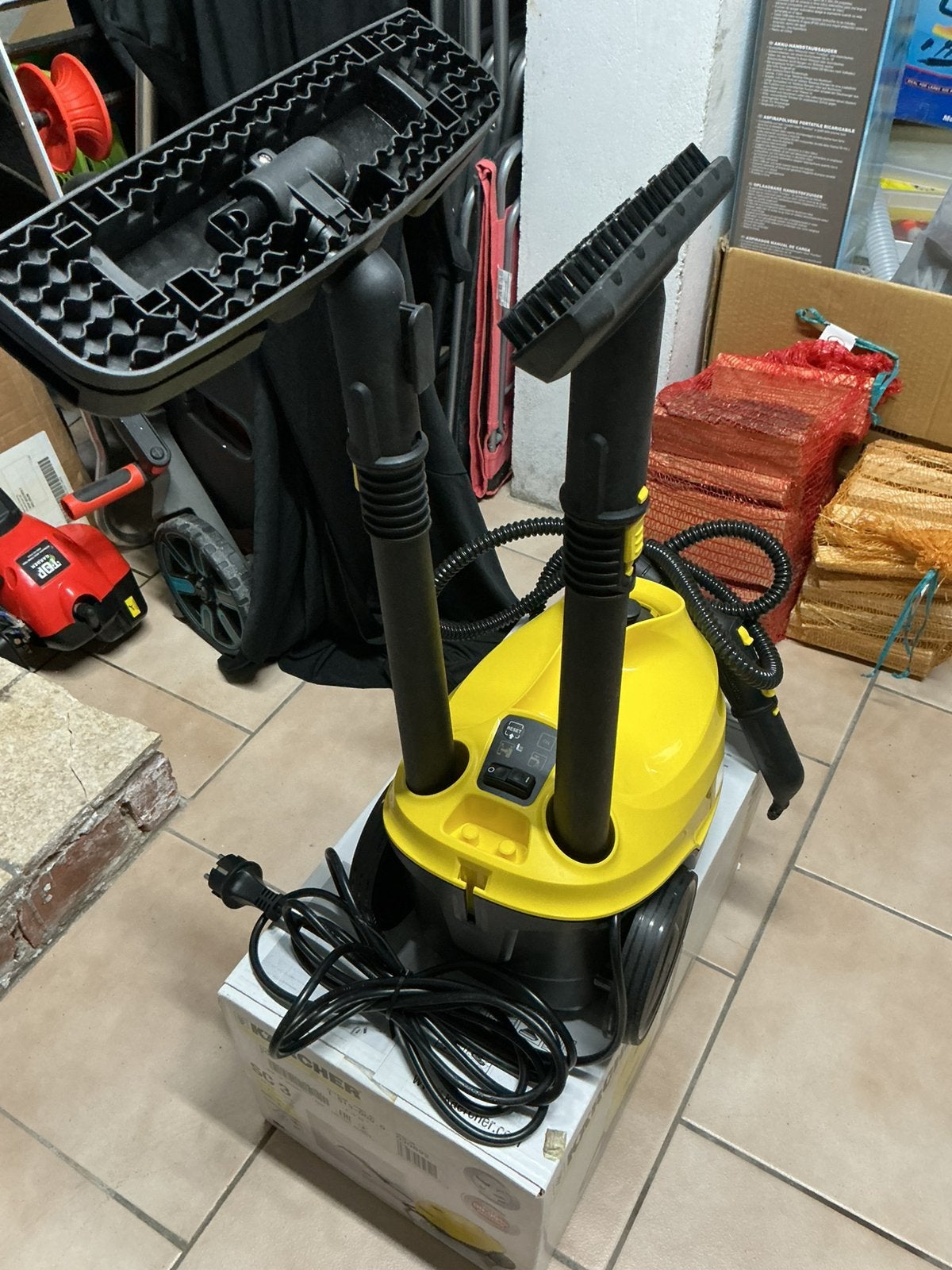 Karcher stoomreiniger sc3, Elektronische apparatuur, Stoomapparaten, Ophalen, Zo goed als nieuw, Stoomreiniger