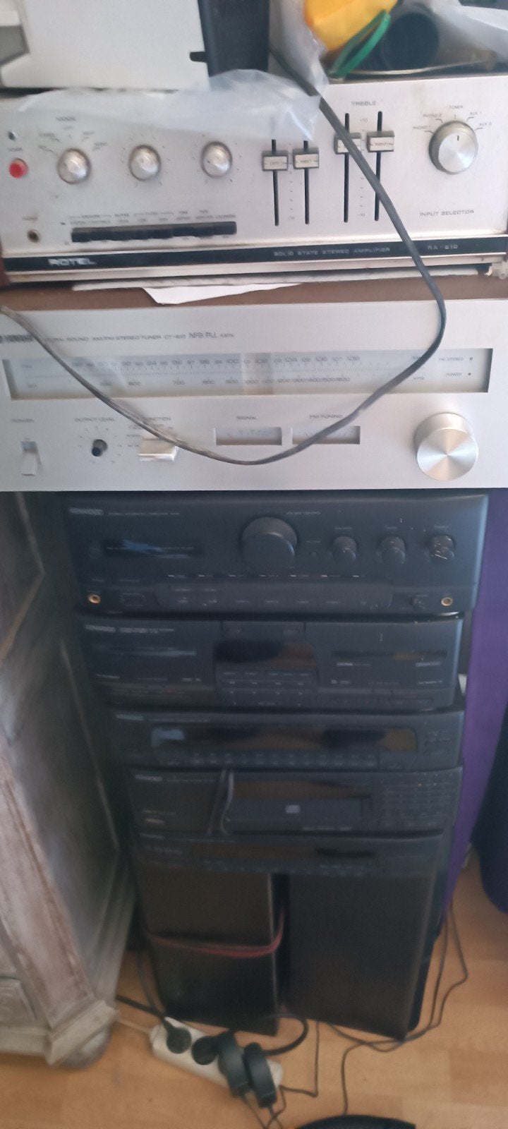 lot de matériel hifi vintage, Enlèvement