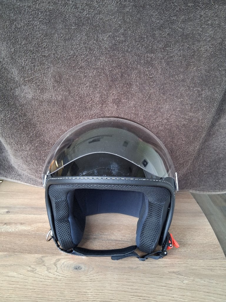 scooterhelm Laura Smith, Fietsen en Brommers, Brommerhelmen, Zo goed als nieuw, Extra large of groter, Ophalen of Verzenden