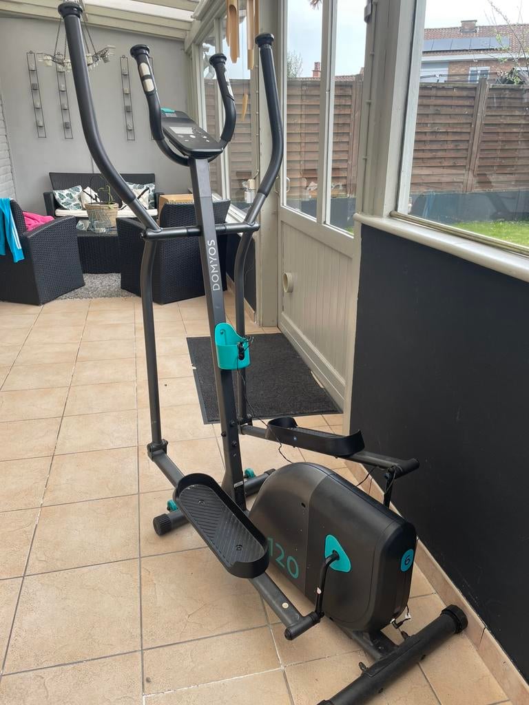 Hometrainer/ Stepper Domyos, Sport en Fitness, Ophalen, Zo goed als nieuw, Stepapparaat