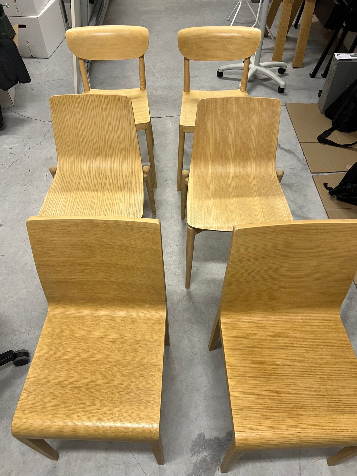 6 mooie houten stoelen, Huis en Inrichting, Ophalen, Zo goed als nieuw