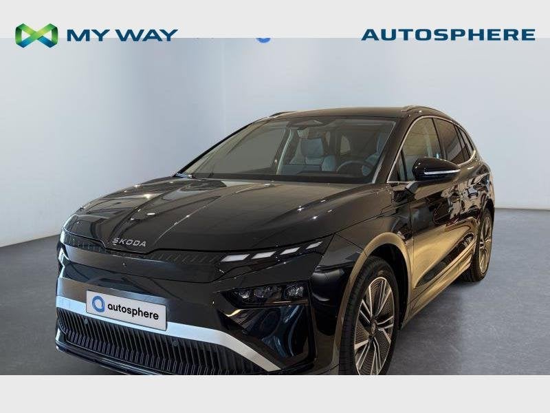 Skoda Enyaq Enyaq 82 kWh 85 Selection, Auto's, Skoda, Automaat, Overige modellen, Zwart, Elektrisch