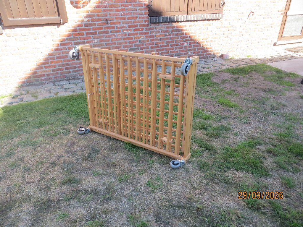 Baby park, Enlèvement, Utilisé, Rectangulaire, Réglable en hauteur