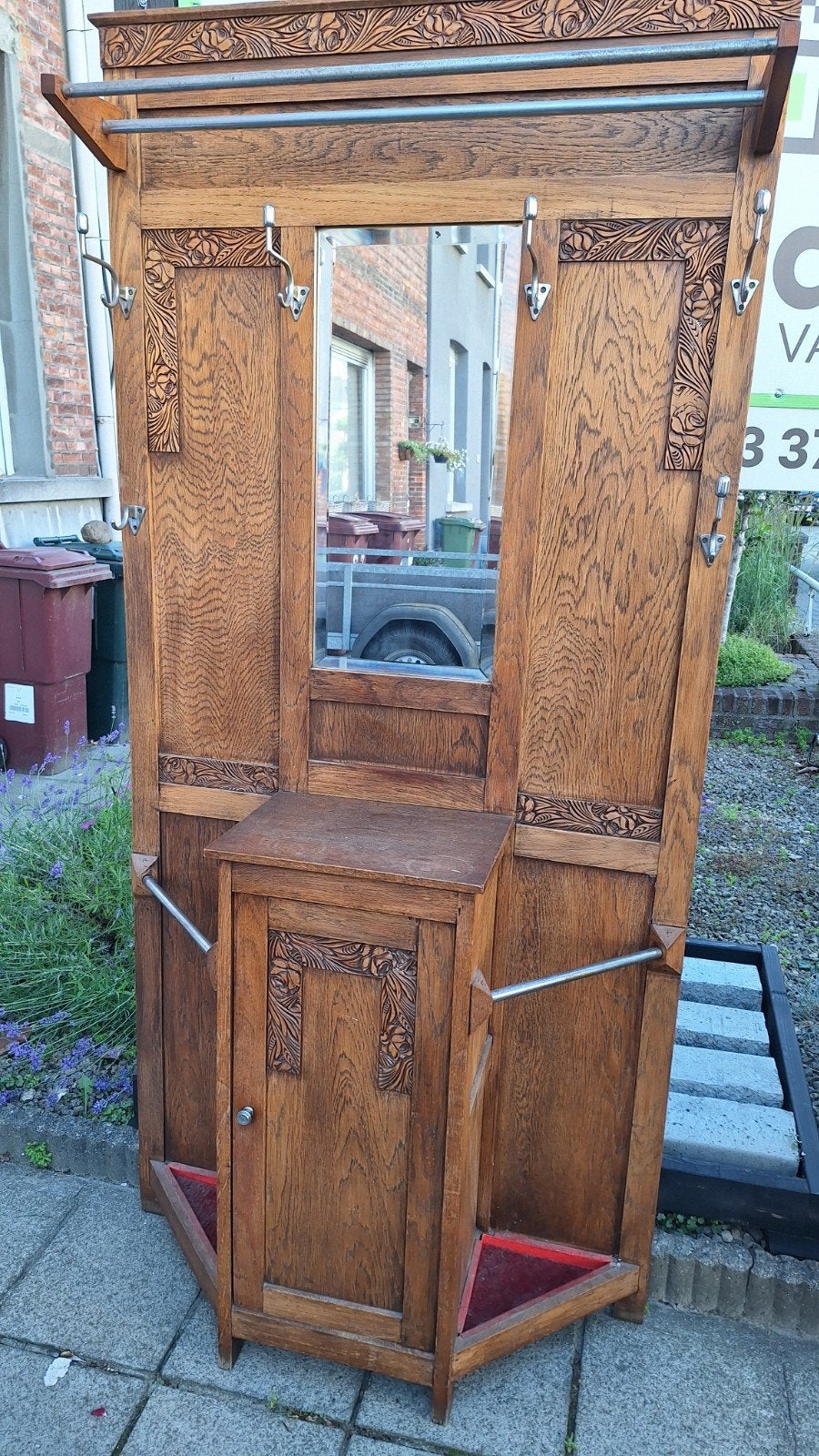 Art nouveau halkast, Antiek en Kunst, Ophalen