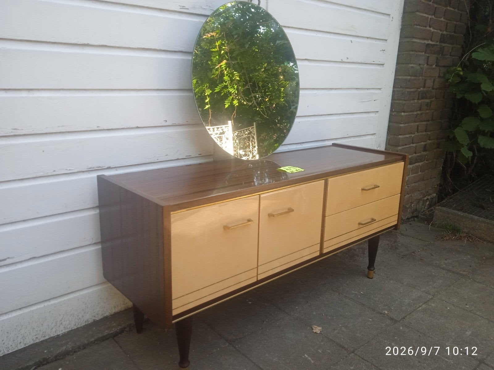 Commode, coiffeuse, armoire à miroir, table d'appoint, année, Maison & Meubles, Avec tiroir(s), Gewoon mooi 50 er, Comme neuf