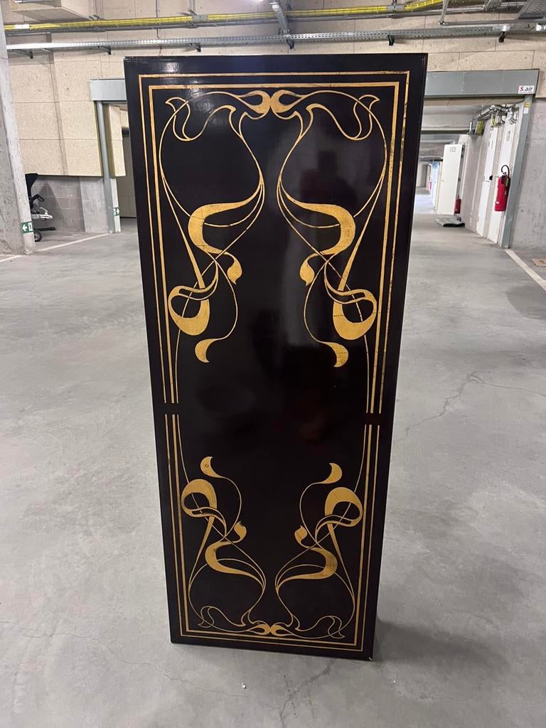 Antieke salon tafel Art Nouveau, Ophalen