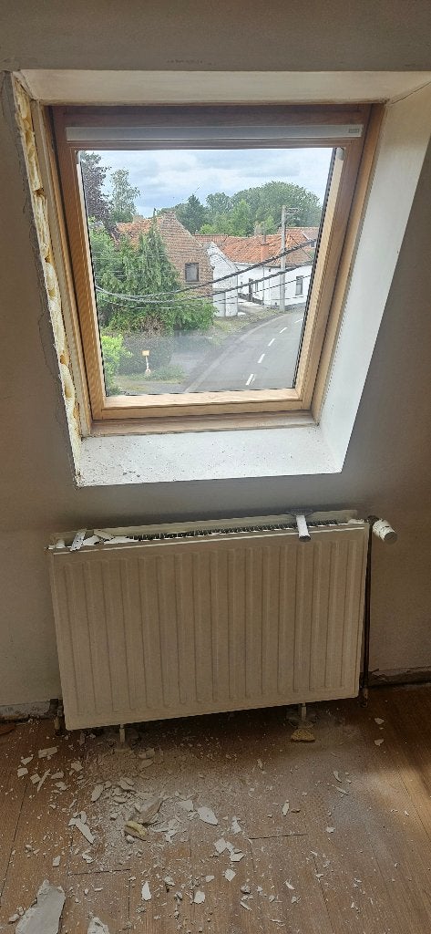 Velux 78x98, Ophalen, Gevelraam of Ruit, Gebruikt, Minder dan 80 cm