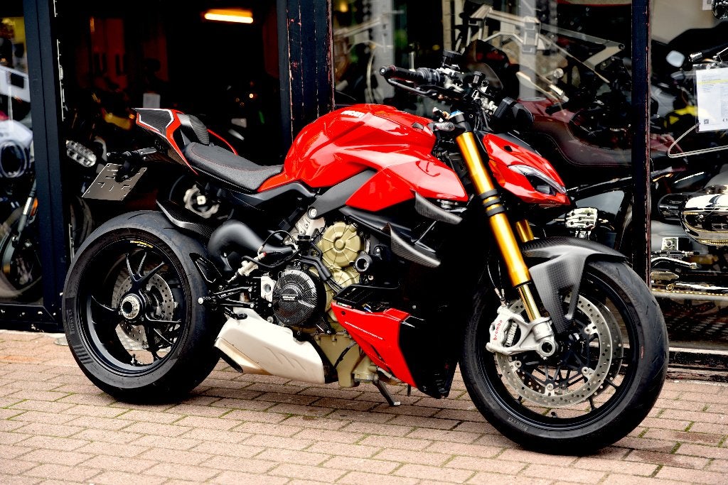 DUCATI STREETFIGHTER V4S ***MOTOVERTE.BE***, Motos, Entreprise, Occasion, 1103 cm³, 4 cylindres