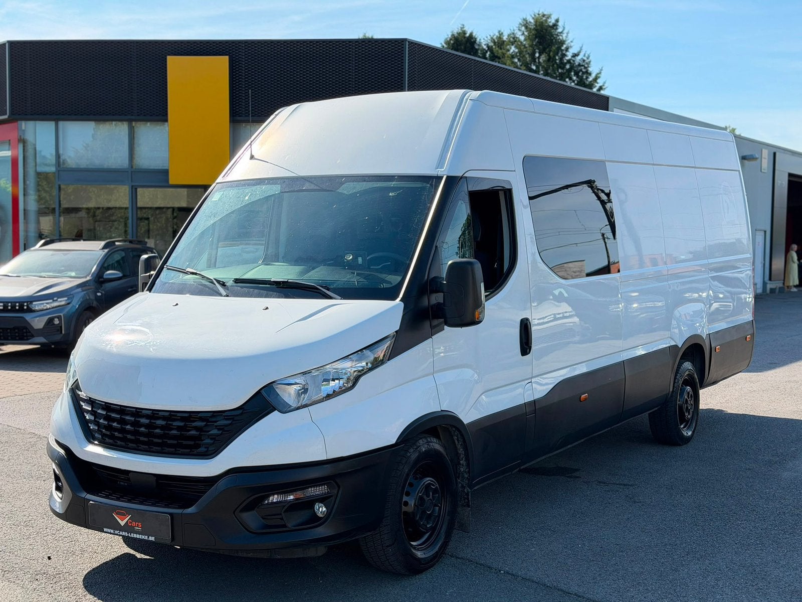 Iveco Daily dubbele cabine 7pl navi airco PERF STAAT+keuring, Auto's, Bluetooth, Euro 6, Iveco, Bedrijf
