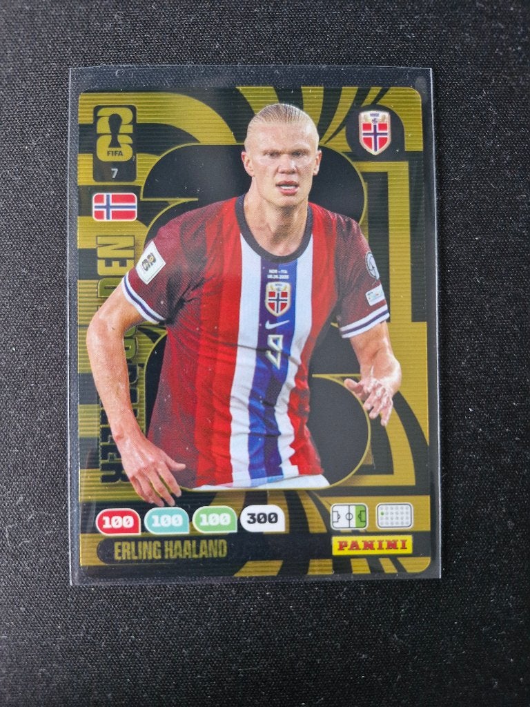 Golden Baller Erling Haaland - Panini Adrenalyn XL WK 2026, Hobby en Vrije tijd, Ophalen of Verzenden, Nieuw, Plaatje