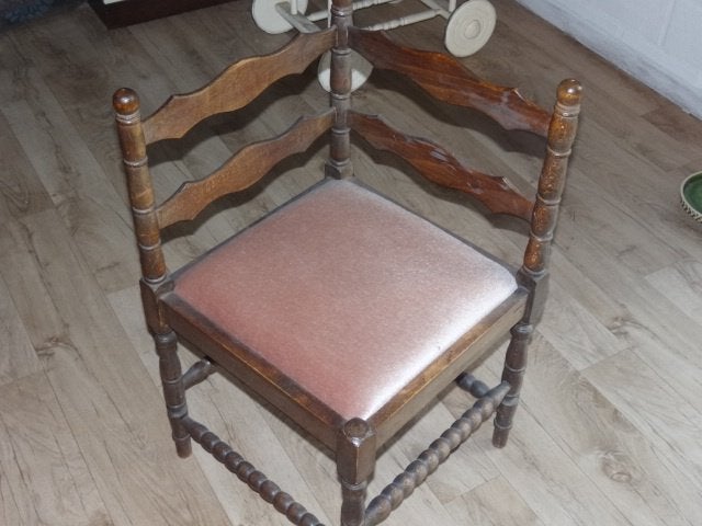 Vintage hoekstoel en bank, Ophalen
