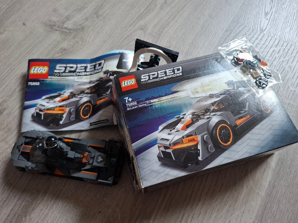LEGO Speed Champions McLaren Senna 75892, Lego, Ensemble complet, Enlèvement, Pièces supplémentaires incluses
