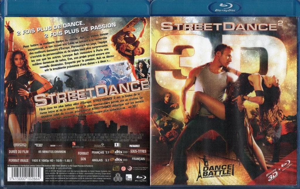 street dance 2 (blu-ray 3D & 2D) neuf, Cd's en Dvd's, Blu-ray, Ophalen of Verzenden, Zo goed als nieuw, Overige genres