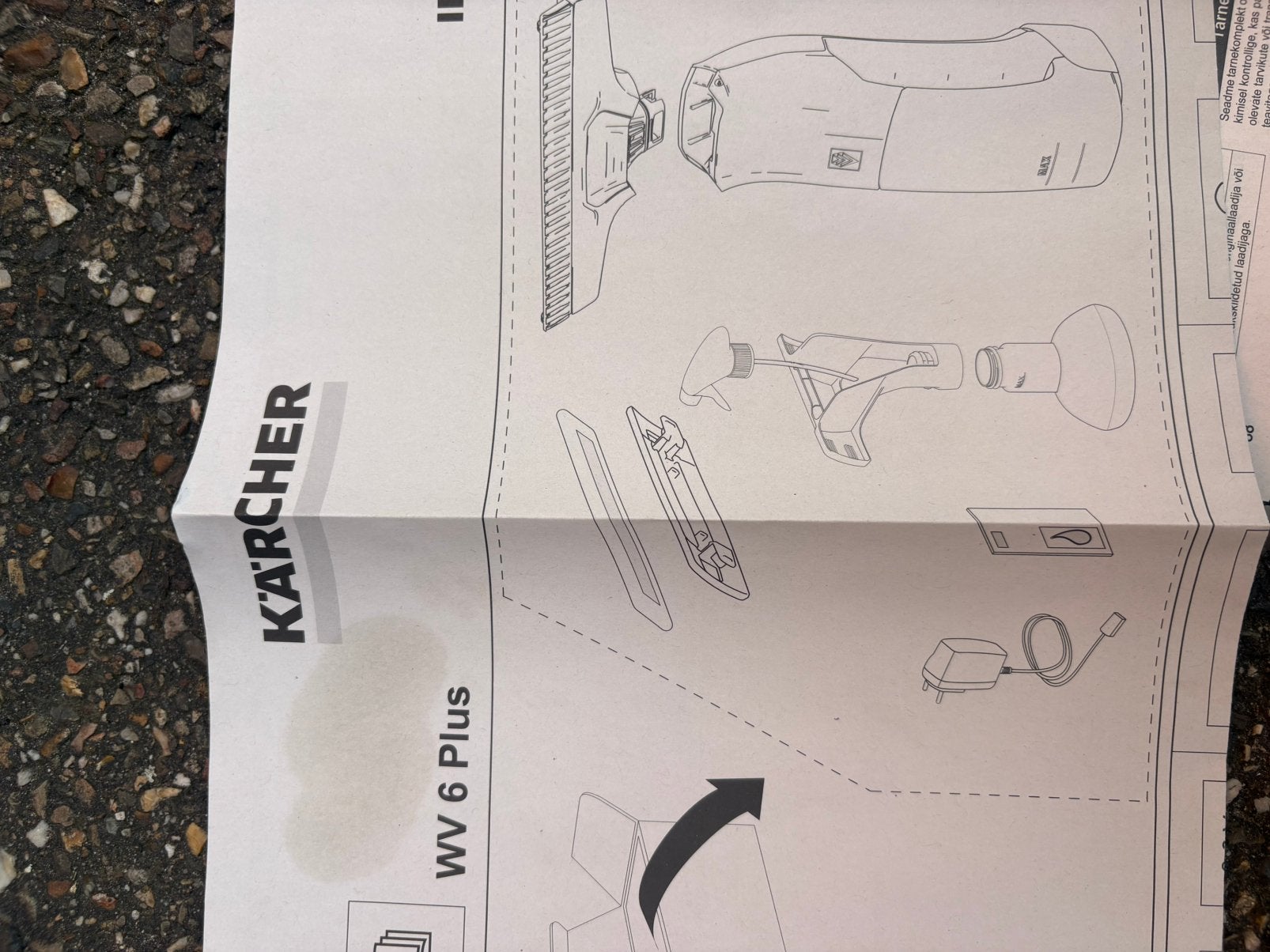 Karcher raamwisser wv6 plus, Ophalen, Zo goed als nieuw