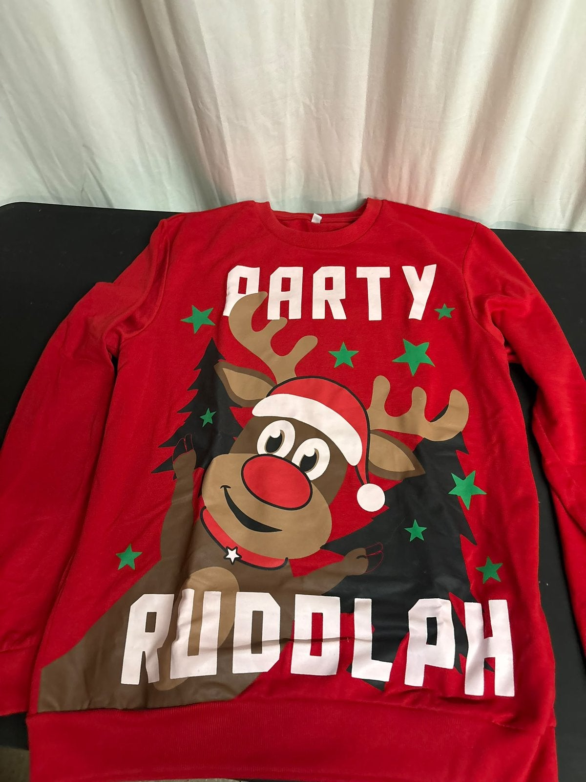 Pull deguisement de Noël rouge, Enlèvement ou Envoi, Comme neuf