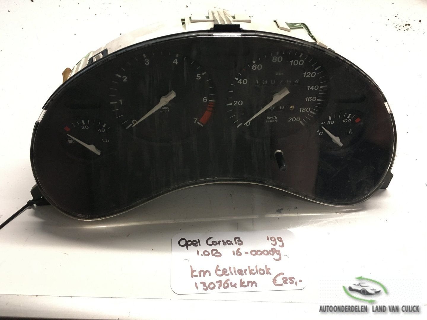 Opel Corsa B 1.0 benzine 1999  1600089   Km Tellerklok     9, Auto-onderdelen, Gebruikt, -, -, Ophalen of Verzenden