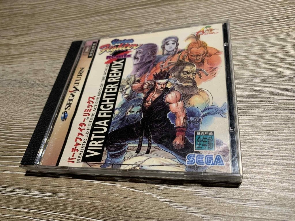 Virtua Fighter Remix (JP) Sega Saturn, Ophalen of Verzenden, Gebruikt