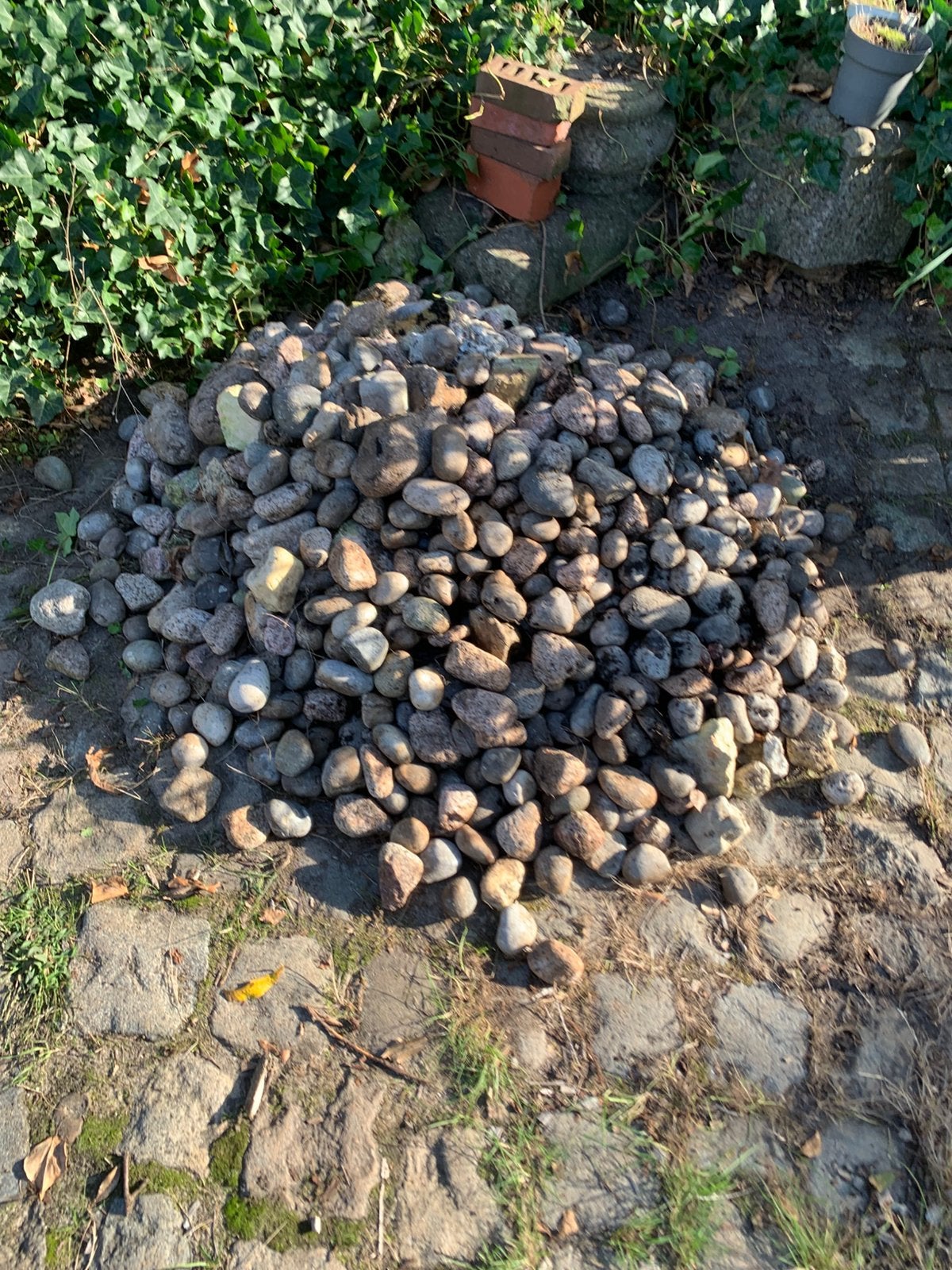 Vijverstenen graniet, Ophalen, Zo goed als nieuw, Graniet