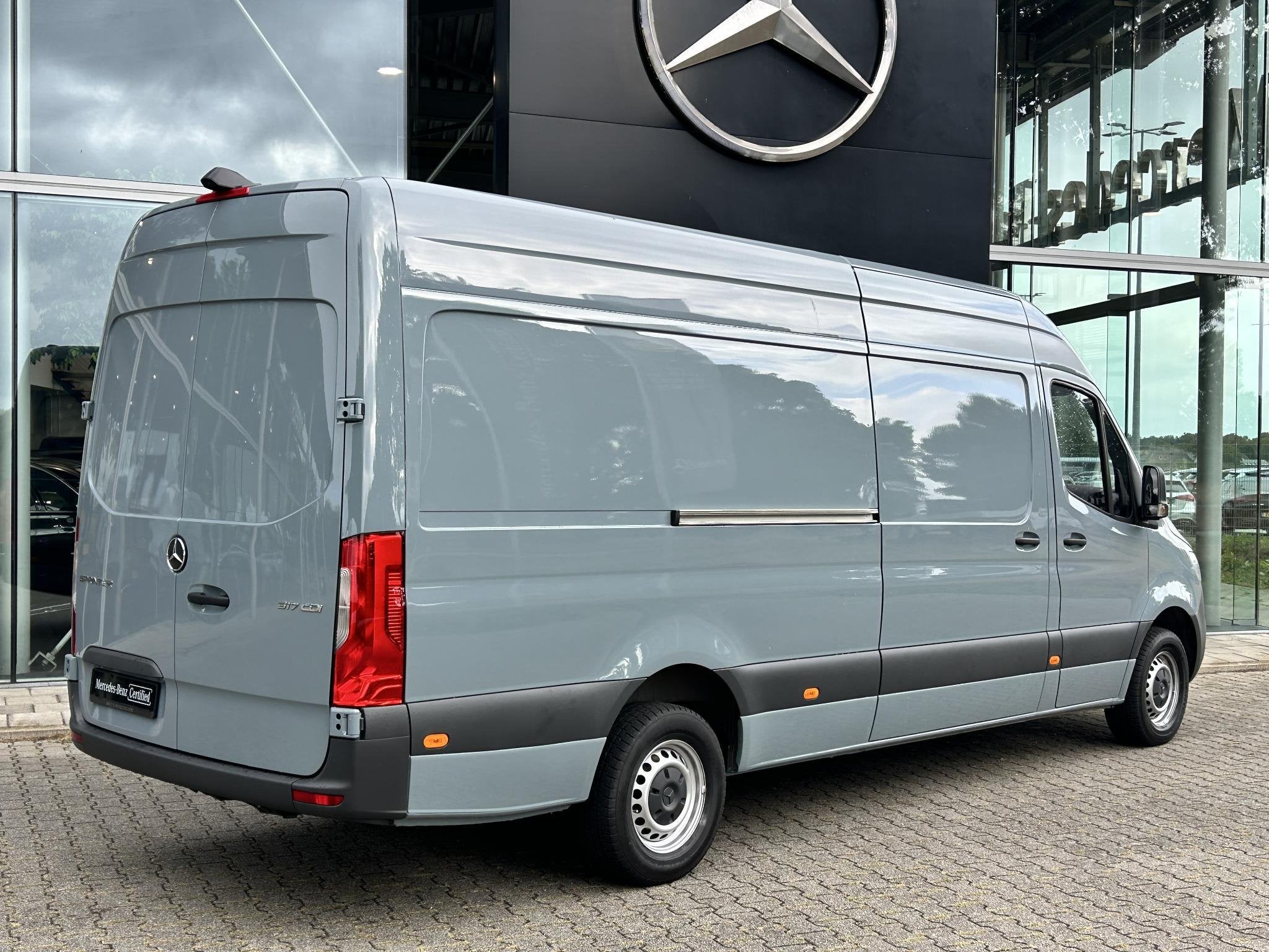 Mercedes-Benz Sprinter 317 CDI L3 AUT BETIMMERING, Argent ou Gris, Achat, Euro 6, Entreprise