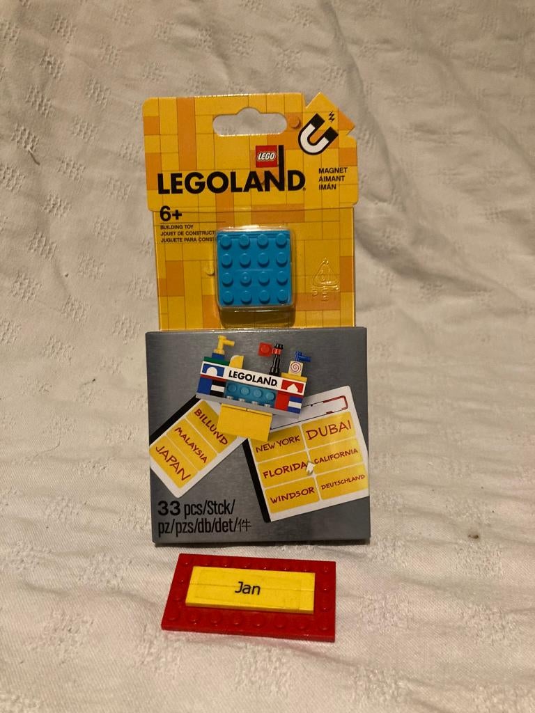 Lego magneet logoland sealed, Neuf, Non ouvert/scellé, Enlèvement ou Envoi, Lego