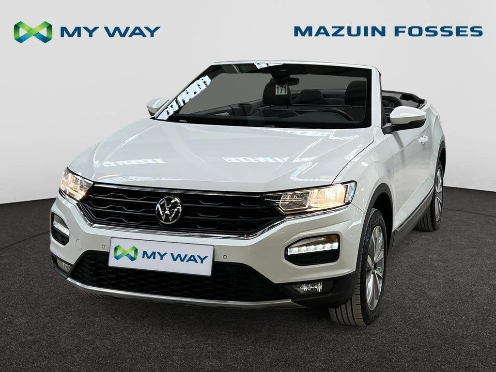 Volkswagen T-Roc Cabriolet T-Roc Cabriolet 1.0 TSI Style OPF, Auto's, Airbags, Overige modellen, Cabriolet, Wit