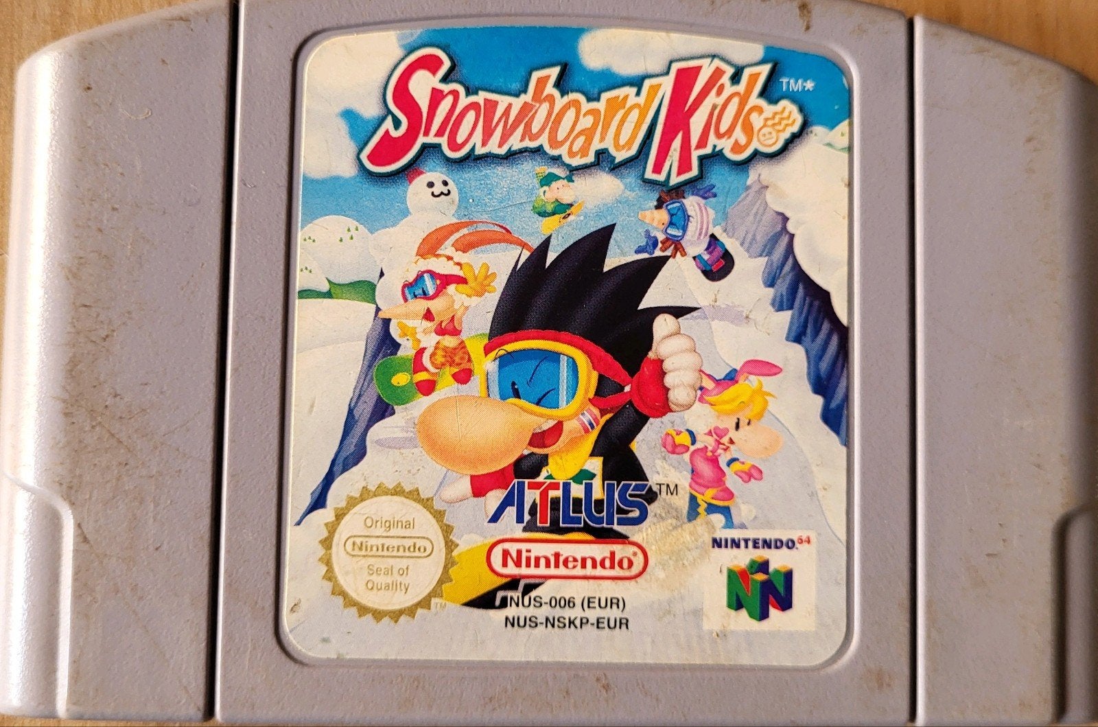 Snowboard Kids N64, Games en Spelcomputers, Ophalen, Gebruikt, 2 spelers, Eén computer