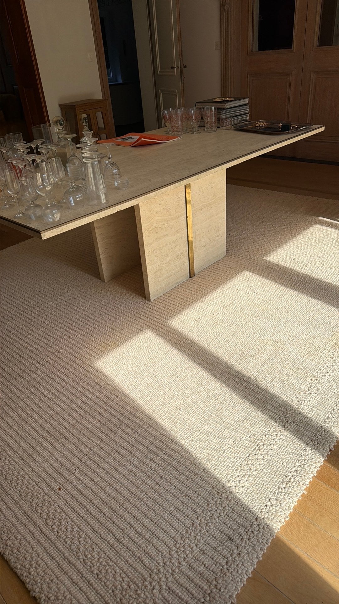 Table design vintage, Enlèvement, Utilisé