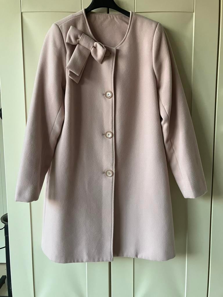 Prachtige jas oud rose Bel&Bo maat small met strik, Kleding | Dames, Ophalen of Verzenden, Zo goed als nieuw
