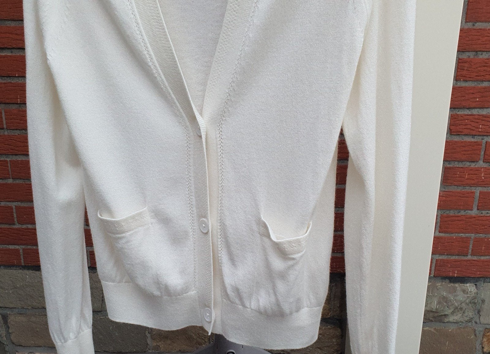 wit gilet van Gigue, Kleding | Dames, Truien en Vesten, Gigue, Wit, Nieuw, Ophalen of Verzenden