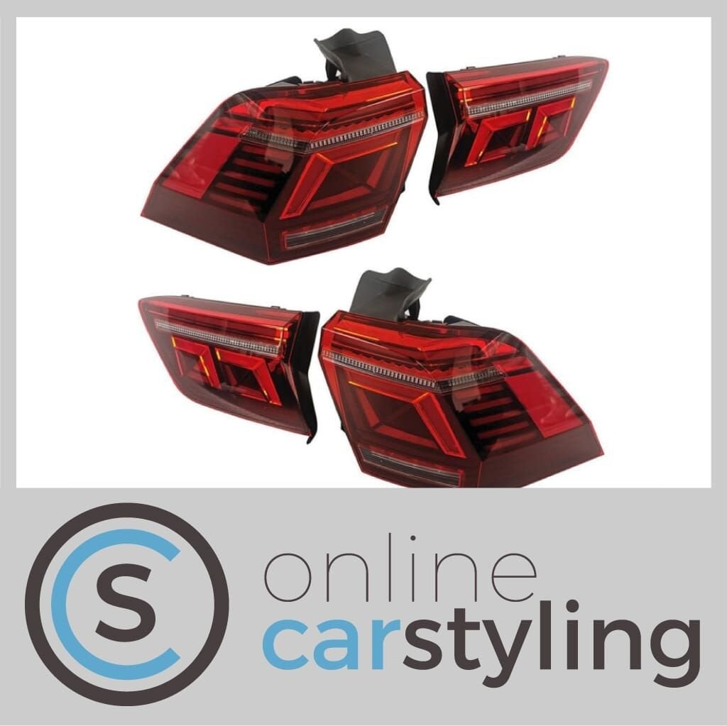 LED Achterlichten VW Tiguan Rood Smoke, Neuf, Volkswagen, -, -