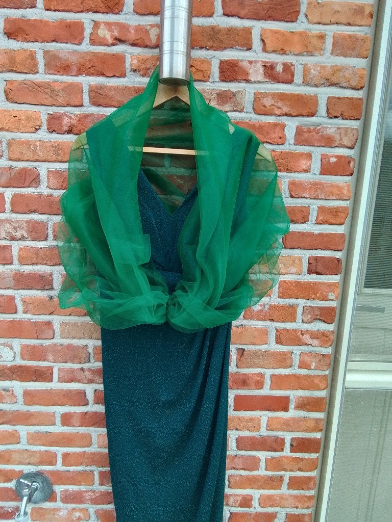 Avondkleed, Ophalen, Galajurk, Zonder merk, Maat 42/44 (L)