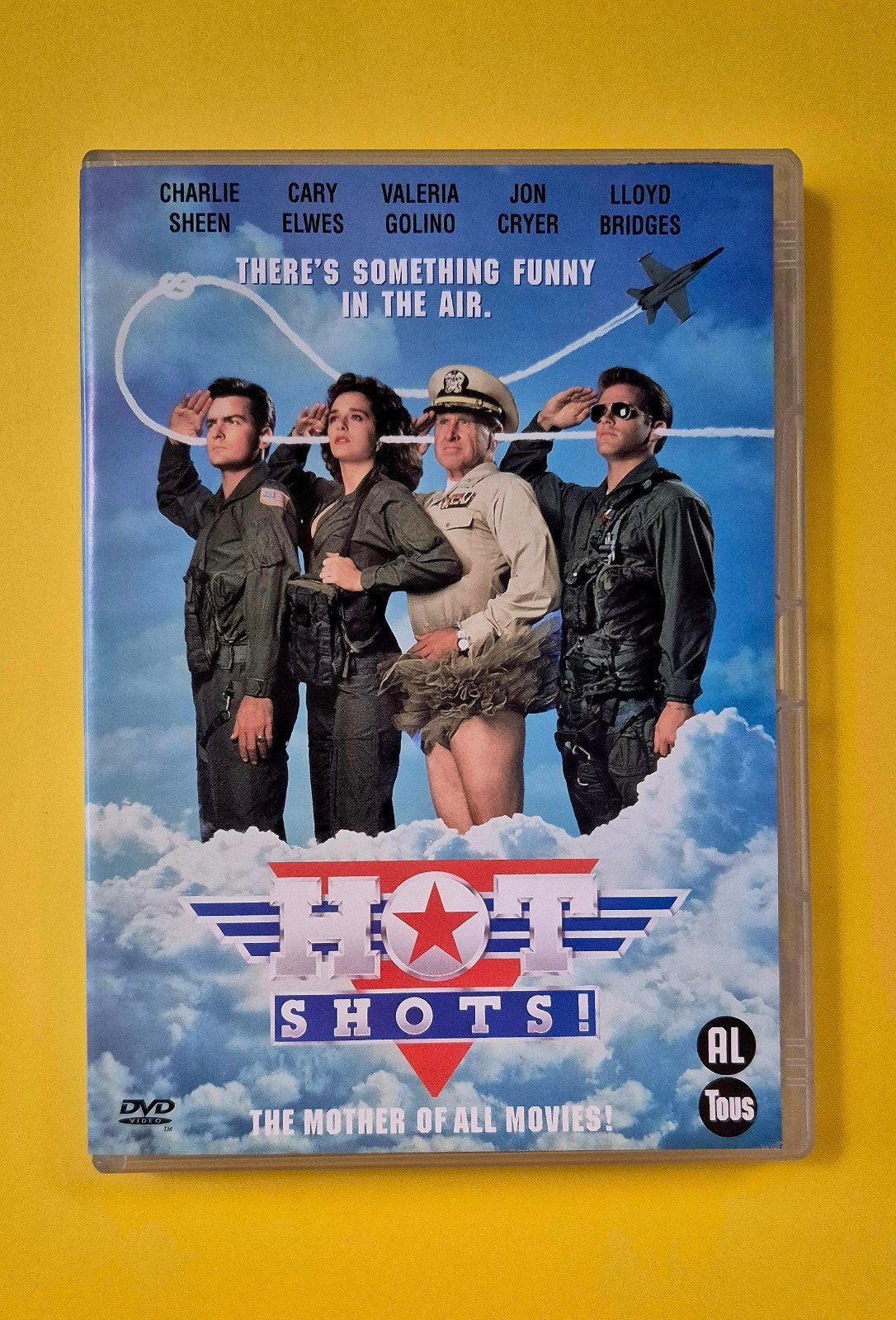DVD 📀 Hot shots - Charlie Sheen 1991 V, Français, Enlèvement ou Envoi, Tous les âges, Comme neuf