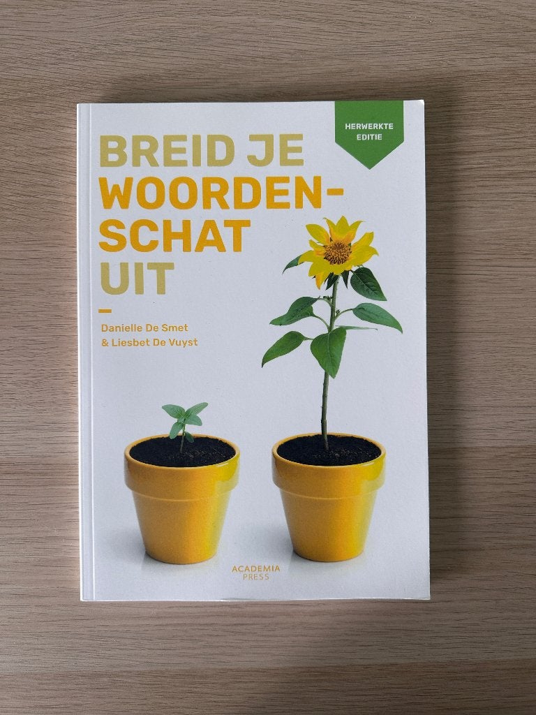 Breid je woordenschat uit, Boeken, Ophalen, Liesbet De Vuyst; Danielle De Smet, Zo goed als nieuw, Nederlands