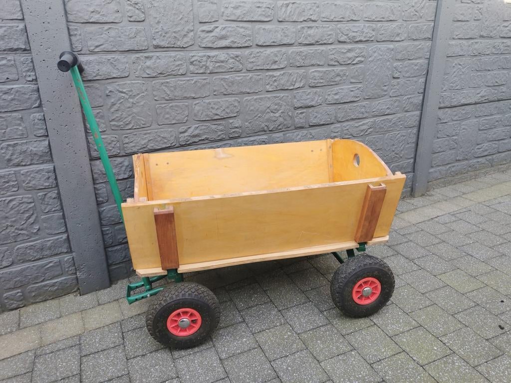 Houten bolderkar, Caravans en Kamperen, Bolderkarren, Ophalen