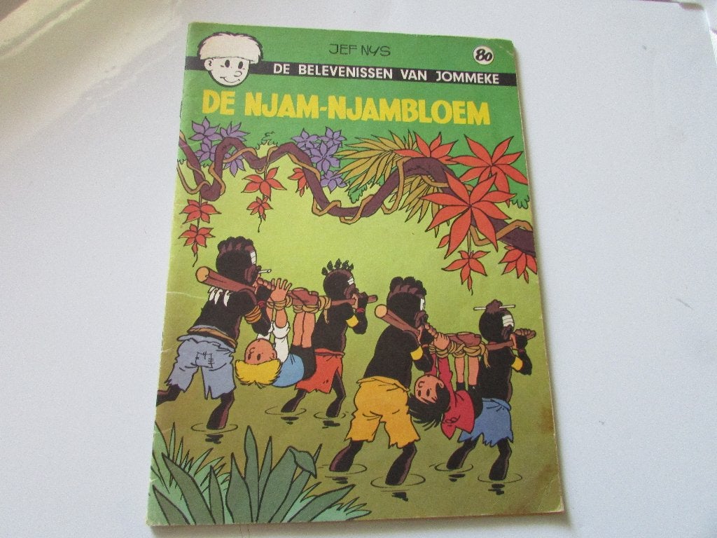 JOMMEKE ; DE NJAM - NJAMBLOEM, Gelezen, Eén stripboek, Jef Nys., Ophalen of Verzenden
