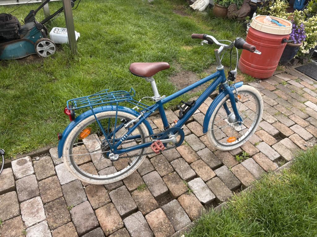 Jongens fiets 20 inch, Ophalen, Velgrem, Versnellingen, Zo goed als nieuw