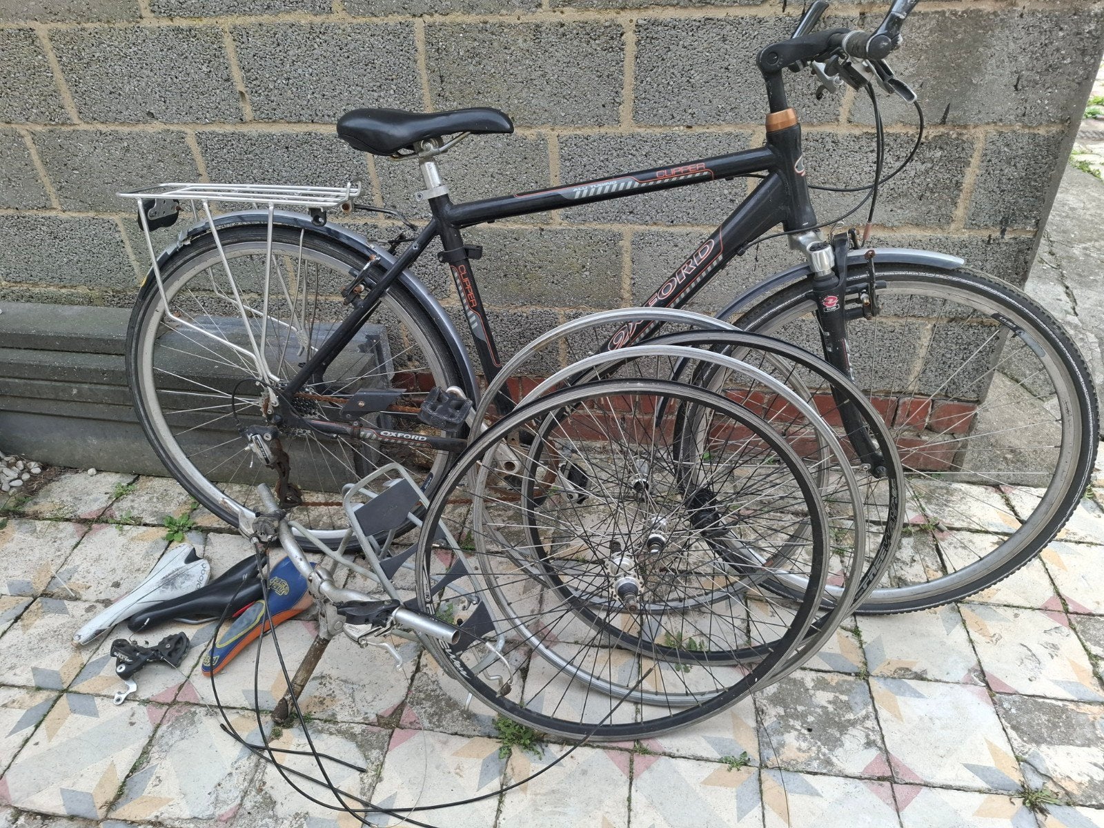 herenfiets oxford voor onderdelen, Fietsen en Brommers, Ophalen