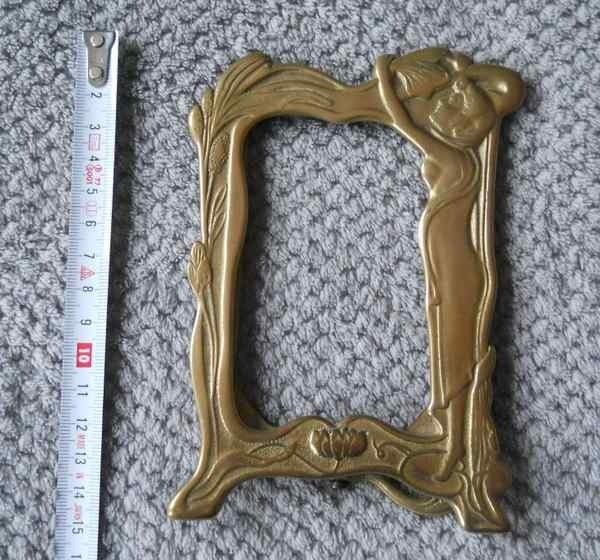 Cadre porte photos Art Nouveau, Antiquités & Art, Enlèvement ou Envoi