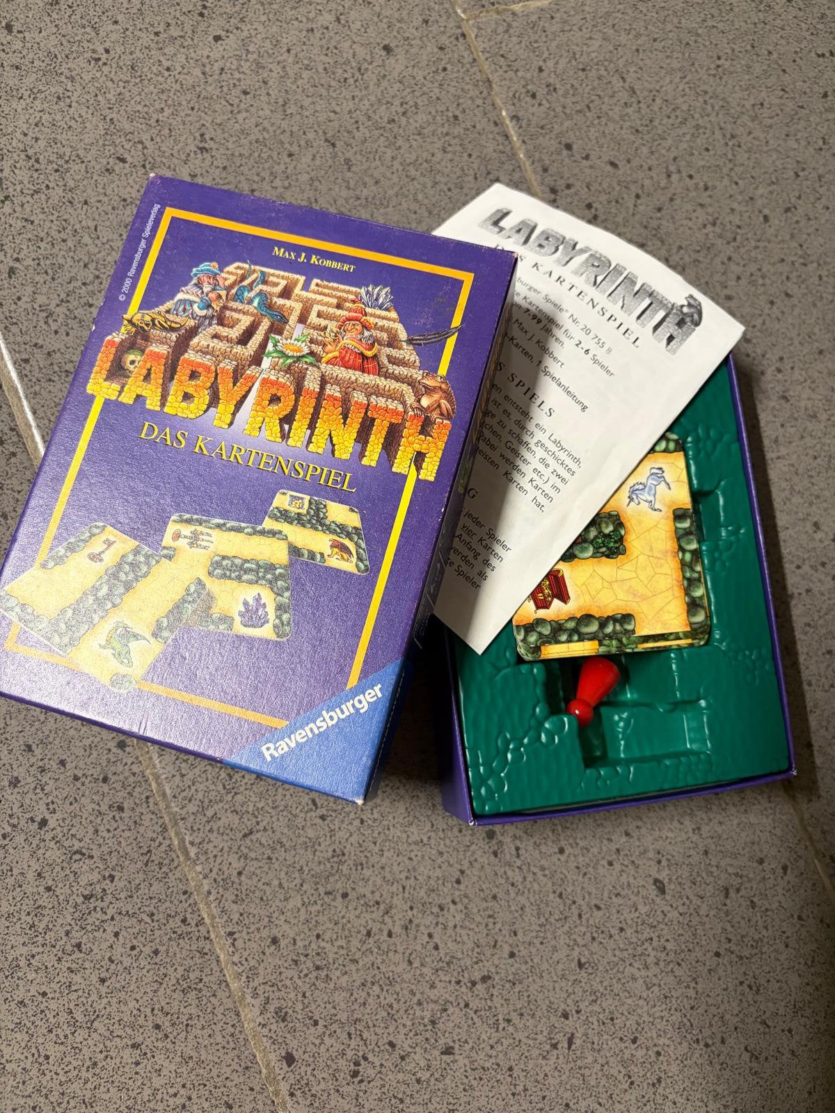 Jeux de société „Labyrinth“ en Allemand, Hobby en Vrije tijd, Gezelschapsspellen | Kaartspellen, Ophalen of Verzenden, Zo goed als nieuw
