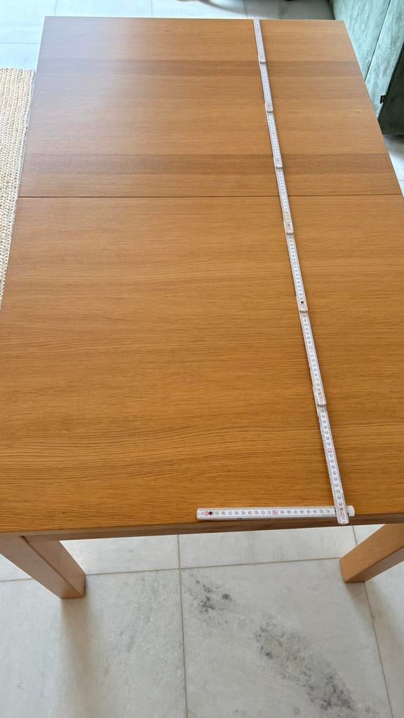 Tafel 140cm (uitschuifbaar tot 180cm/220cm), Enlèvement, Comme neuf