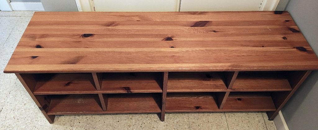 Banc avec rangement chaussures IKEA SVELVIK, Maison & Meubles, Enlèvement, Utilisé