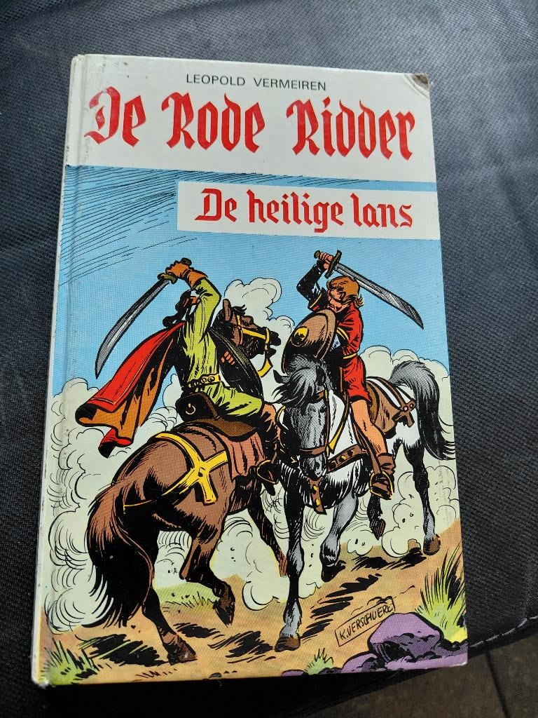 De Rode Ridder: De heilige lans, Fiction, Leopold Vermeiren., Enlèvement, Utilisé