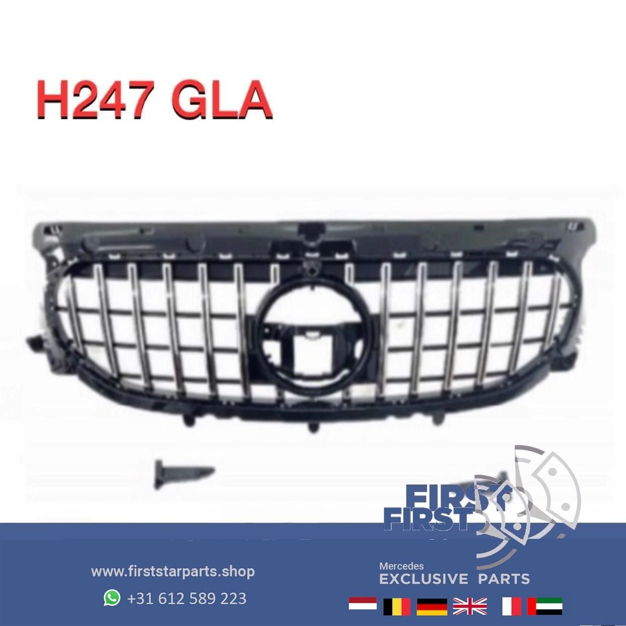H247 GLA KLASSE AMG GT LINE GRIL 2019-2022 PANAMERCANA LINE, Utilisé, -, -, Enlèvement ou Envoi