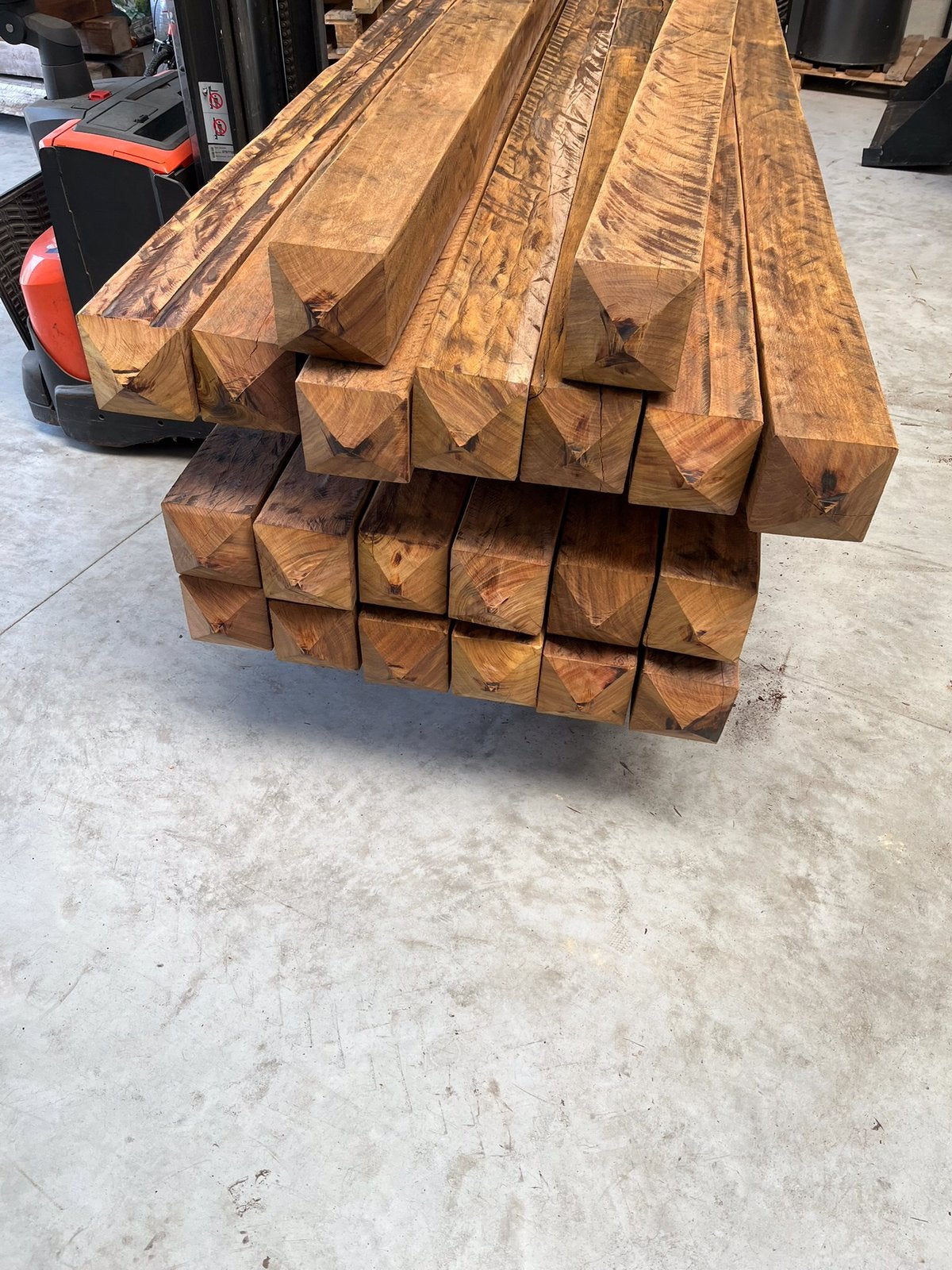 AZOBE hekpalen balken, Tuin en Terras, Palen, Balken en Planken, Ophalen, Balken
