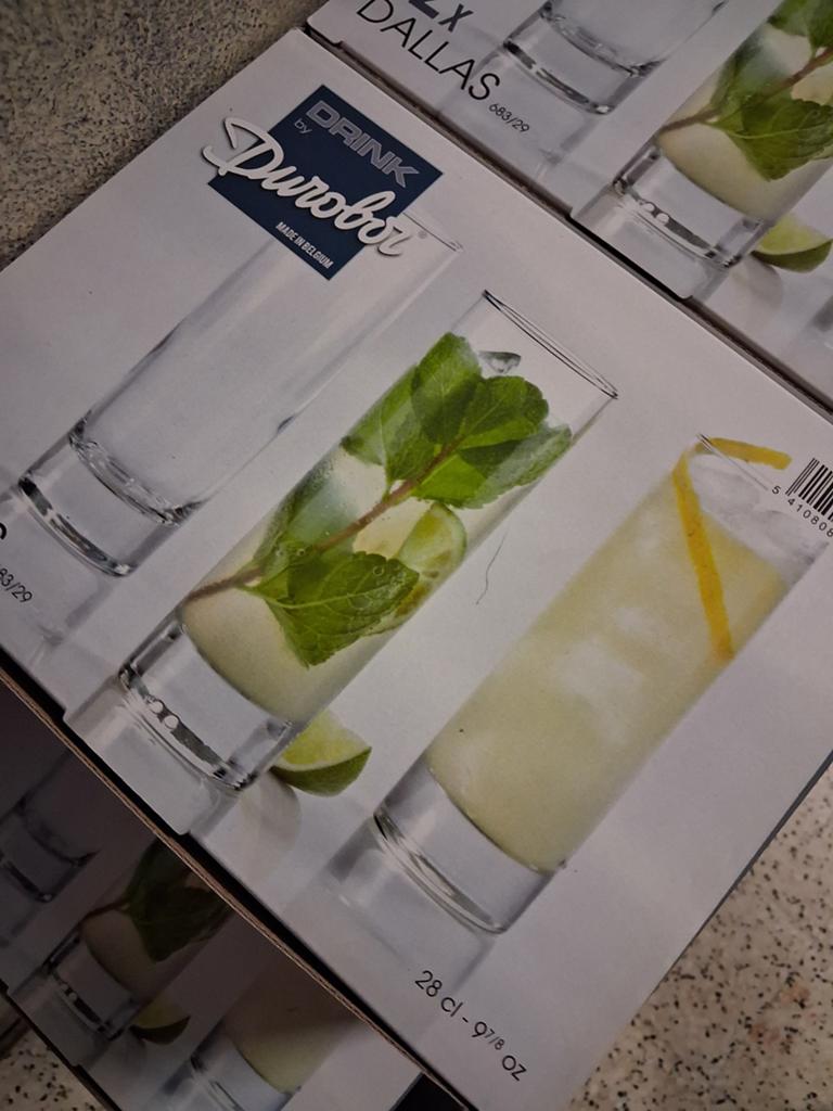Longdrink durobor glazen te koop, Ophalen of Verzenden