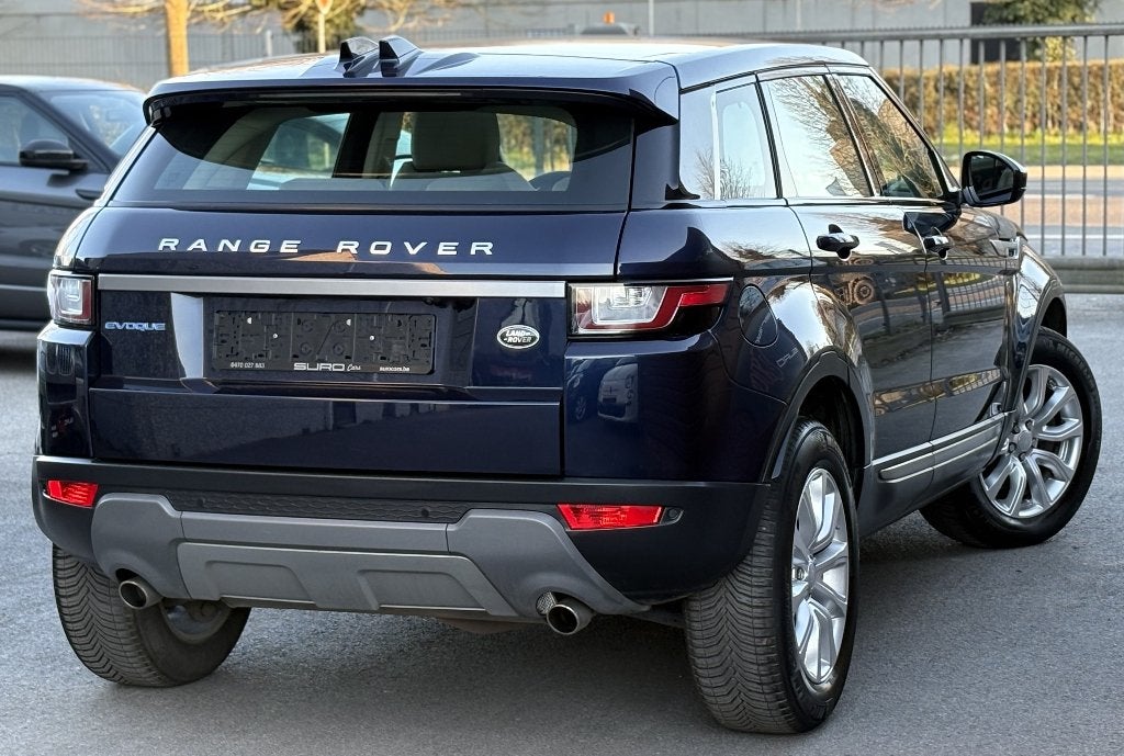 | Range Rover Evoque | 128.000 km's | Euro 6b | Pano, Auto's, Land Rover, USB, Blauw, Bedrijf, 5 deurs