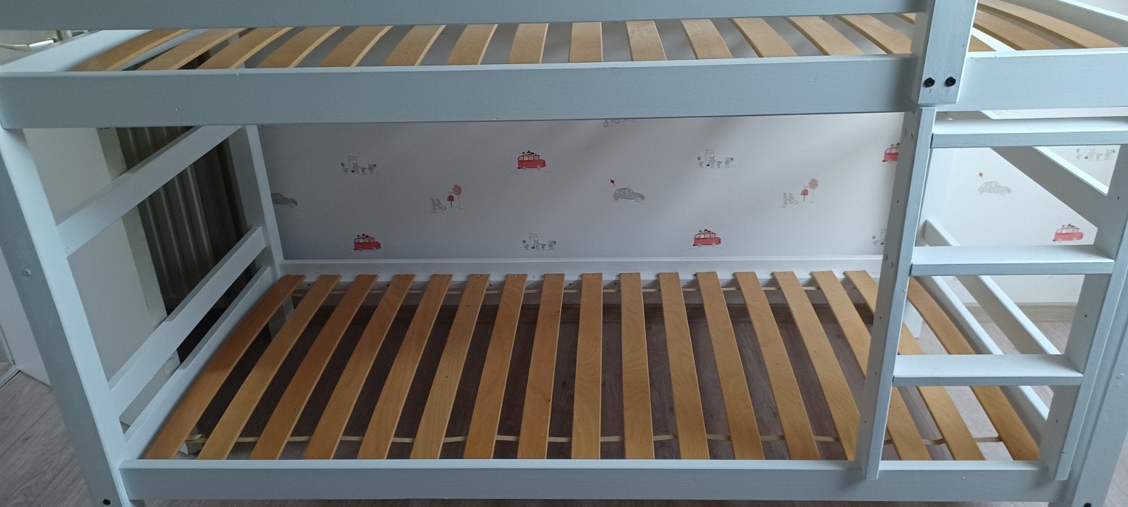 dubbel bed, Ophalen, 100 cm, Wit, Tweepersoons