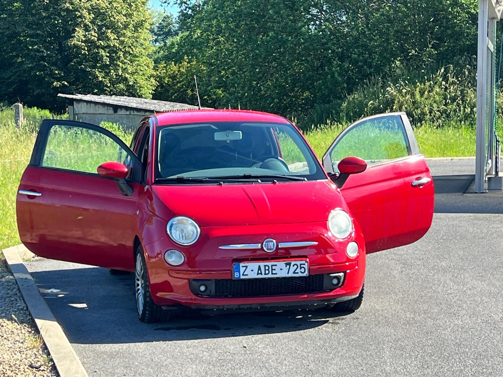 Fiat 500 automaat, Auto's, Fiat, Automaat, Bedrijf, Sound system, Te koop