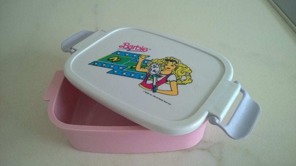 Barbie - doos, Ophalen of Verzenden, Zo goed als nieuw